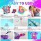 Tie Dye Kit for Kids and Adults - 18 Colors 80ML Pre-Filled Bottles Permanent Non-Toxic Tye Dye Kits for Clothing T-Shirt Fabric Textile Craft Party Handmade Project(Just Add Water)